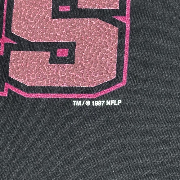 Vintage 1997 San Francisco 49ers NFL Single Stitch T-Shirt M • Fruit of the Loom - Picture 3 of 12